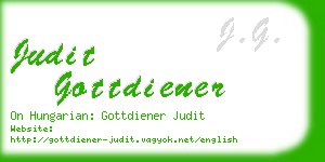 judit gottdiener business card